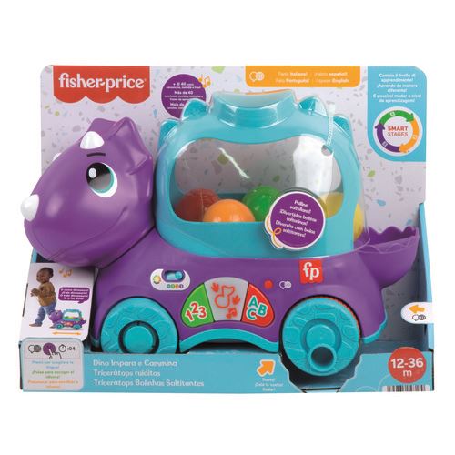 Dino Bolinhas Saltitantes Fisher Price Aprender & Brincar - Mattel - Image 2