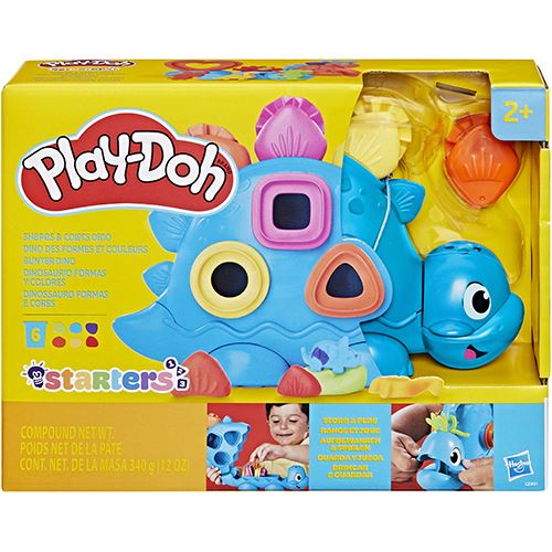 Dinossauro Play-Doh Starters - Formas e Cores - Hasbro