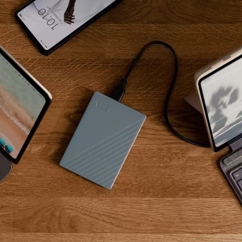 Disco Externo Western Digital My Passport 2.5" com USB-C - 6TB - Cinzento - Image 4