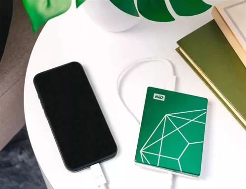 Disco Externo Western Digital My Passport Ultra USB-C Anniversary Edition - 2 TB - Verde - Image 4