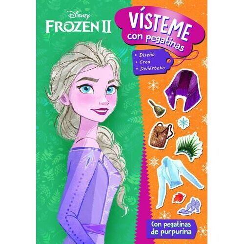 Disney: Frozen 2 - Vísteme Con Pegatinas