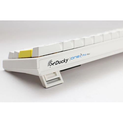 Teclado Gaming Mecânico Ducky ONE 2 PRO Classic Mini Pure White - Layout PT - Gateron Yellow - Image 5