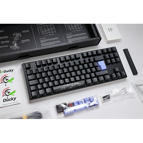Teclado Gaming Mecânico Ducky ONE 3 Classic TKL RGB - Layout PT - MX Red - Image 7