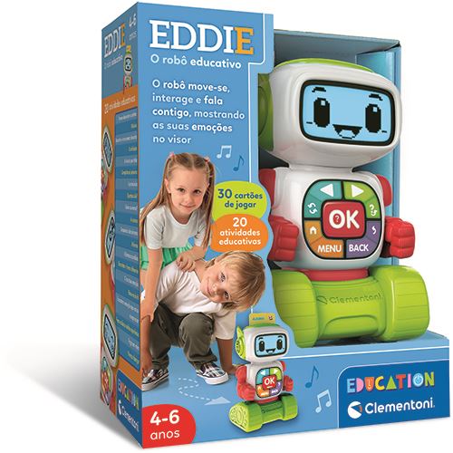Eddie, O Robô Educativo - Education Clementoni