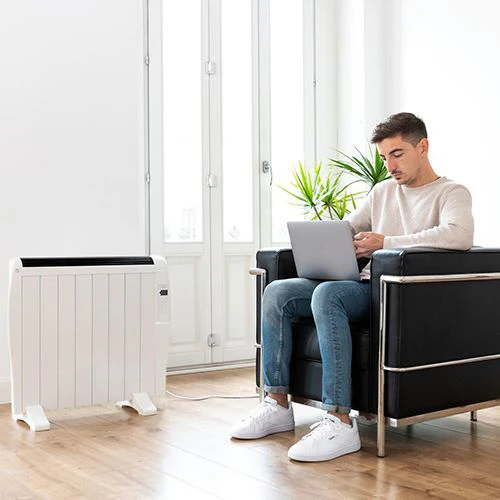 Emissor Térmico Cecotec Ready Warm 1800 Thermal Connected | 8 Elementos | 1200 W - Branco - Image 3
