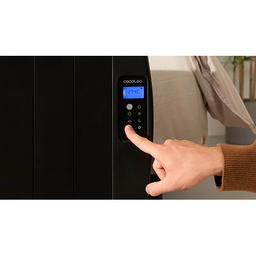 Emissor Térmico Cecotec Ready Warm 2500 Thermal Black | 12 Elementos | 1800 W - Preto - Image 3