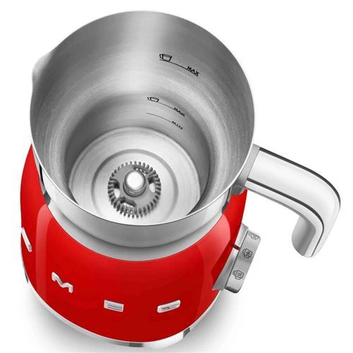 Emulsionador Smeg Barista Anni 50 MFF11RDEU - Vermelho - Image 3