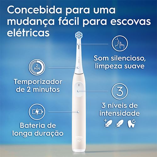 Escova de Dentes Elétrica Oral-B iO 2 | Estojo De Viagem - Rosa - Image 5