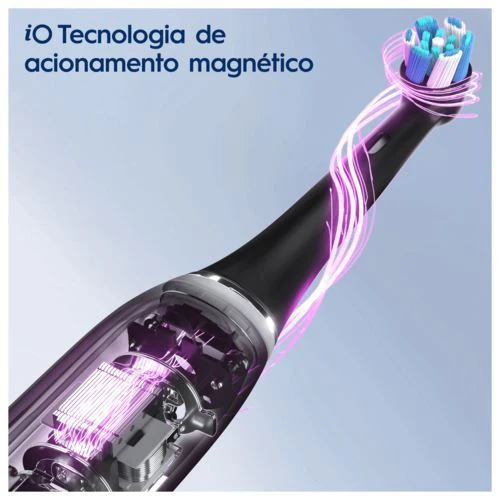 Escova de Dentes Elétrica Oral-B Io 5S - Preto - Outlet - Grade A - Image 3