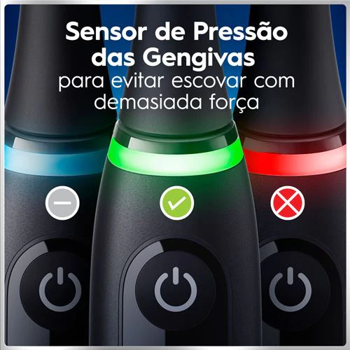 Escova de Dentes Elétrica Oral-B iO 6 Duo - Preto | Rosa - Image 6