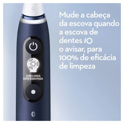 Escova de Dentes Elétrica Oral-B iO 7S Sapphire - Azul - Image 5