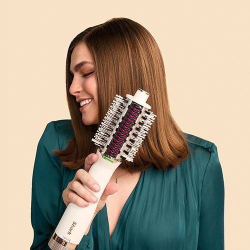 Escova Modeladora de Cabelo Shark HT202EU 2 em 1 - Branco - Outlet - Grade A - Image 2