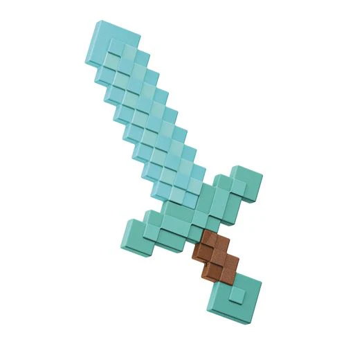 Espada Minecraft de Diamante - Mattel