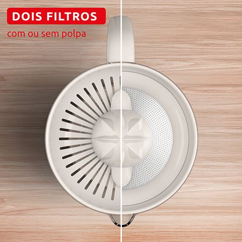 Espremedor de Citrinos Moulinex PC2M0BE0 | 0.8 L | 25 W | Creme - Image 2
