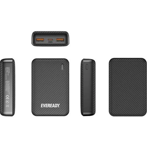 Powerbank Eveready 10.000 mAh 2.1A - Preto - Image 2
