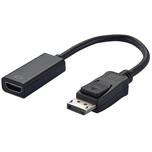 Cabo Adaptador Ewent Displayport/HDMI-A/Interlock 0.15M- Preto