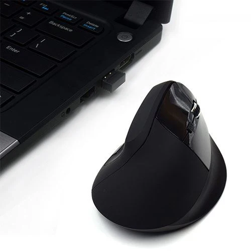 Rato Ergonómico Vertical Ewent Wireless - Preto