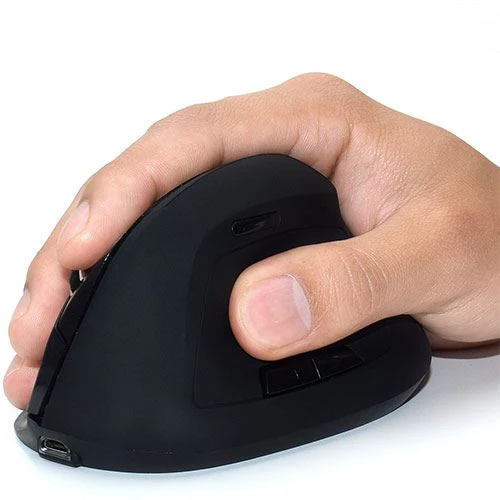 Rato Ergonómico Vertical Ewent Wireless - Preto - Image 4