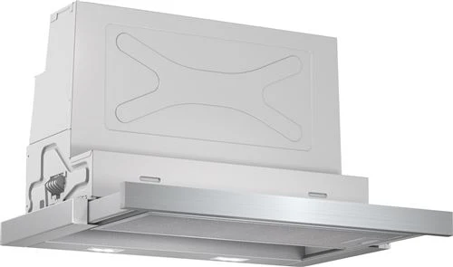 Exaustor Telescópico Bosch Serie 4 DFS067A50 | 42,6x59,8x29 cm | 740 m³/h | 55 dB | A | Prateado
