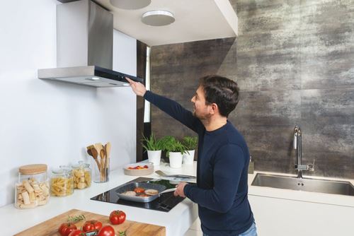 Exaustor de Parede Candy Essenza CTS6CEX | 102,5x60x45 cm | 596 m³/h | 62 dB | A | Inox - Image 3