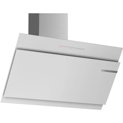 Exaustor de Parede Bosch Serie 6 DWK98JQ20 | 89x49,9 cm | 840 m³/h | 55 dB | A+ | Aço inoxidável, Branco