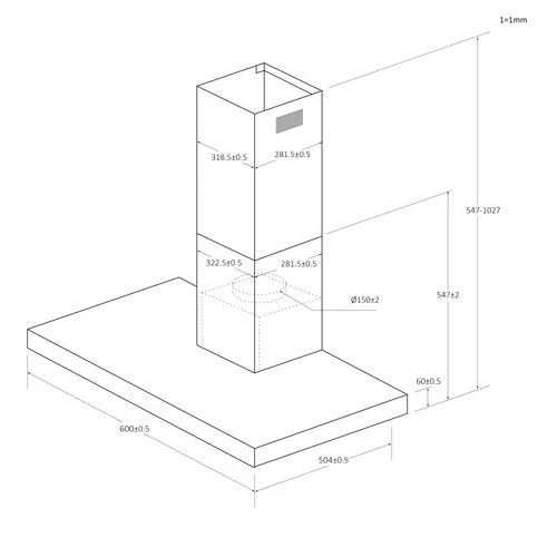 Exaustor de Parede Haier HATS6CBS4BWIFI ID Link | 60 cm | 883 m³/h | 63 dB | A+ | Preto - Image 7