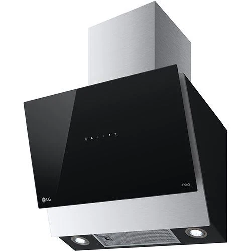 Exaustor de Parede LG HCEZ2428B | 60x43 cm | 600 m³/h | 68 dB | C | Preto e Inox - Image 5
