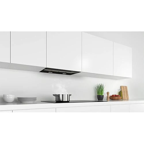 Exaustor Integrado Bosch DBB67AM60 | 59,7x29,8 cm | 652 m³/h | 63 dB | B | Vidro Preto - Image 8