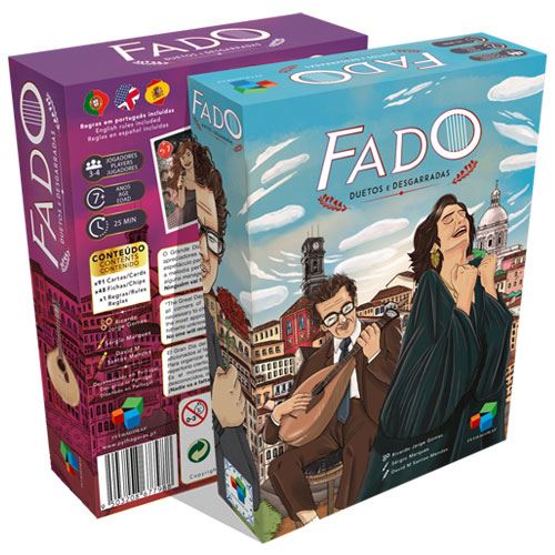 Jogo de Tabuleiro Fado: Duetos e Desgarradas - Pythagoras