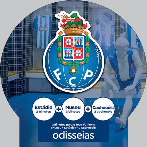 Pack Presente Odisseias - Futebol Clube do Porto | Visita ao Estádio e Museu | 2 Pessoas - Image 5
