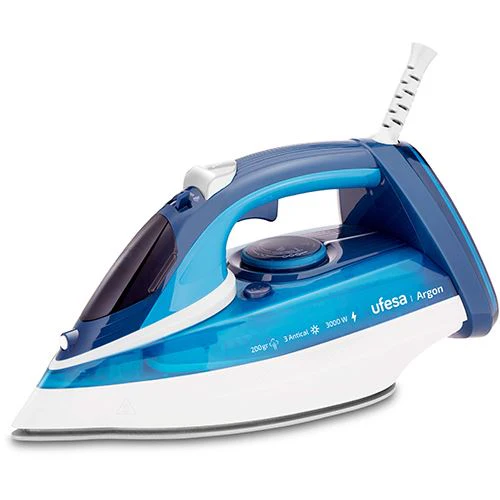 Ferro a Vapor Ufesa Argon | 3000 W | 40g/min - Azul