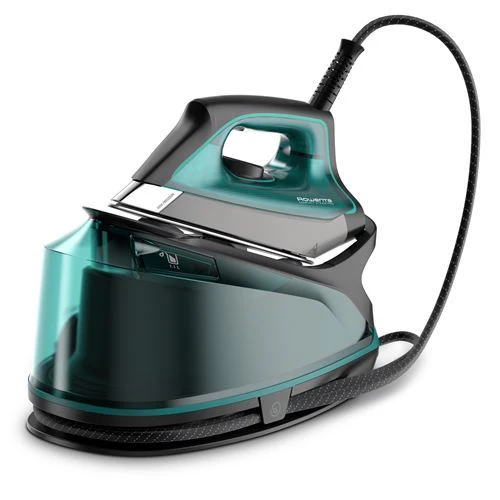Ferro Caldeira Rowenta Compact Steam Pro Dg7623F0 | 6.3B | Potência : 2200 W - Preto | Azul - Outlet - Grade A