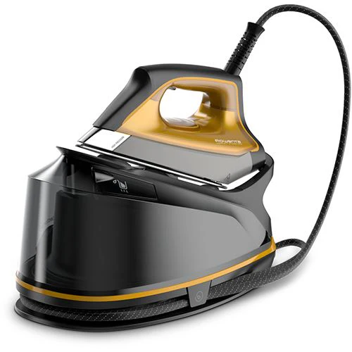 Ferro Caldeira Rowenta DG7644F0 Compact Steam Pro | 6.5Bars | 2200 W - Preto e Dourado