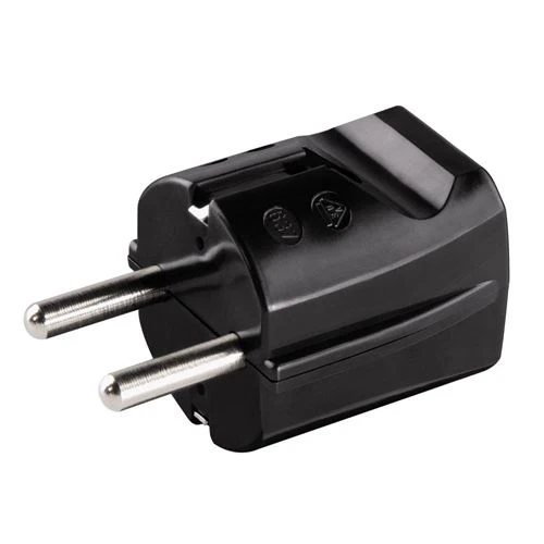 Ficha Hama Schuko M Preto