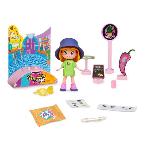 Figura Articulada Pinypon To: Foodie Girls - Famosa - Envio Aleatório - Image 4