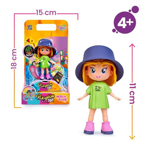 Figura Articulada Pinypon To: Foodie Girls - Famosa - Envio Aleatório - Image 7