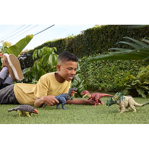 Figura Dinossauro Jurassic World Saga: Wild Roar  - Mattel - Envio Aleatório - Image 4