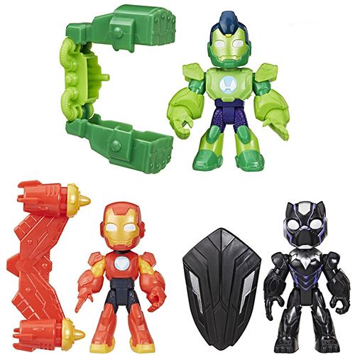 Figuras & Acessórios Marvel Iron Man And His Awesome Friends - Hasbro - Envio Aleatório