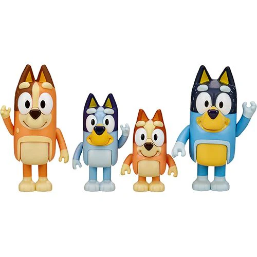Figuras Bluey & Família - Pack de 4 - Moose Toys - Image 3