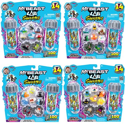 Figuras de Ação Mr Beast Lab - Mega - Moose Toys