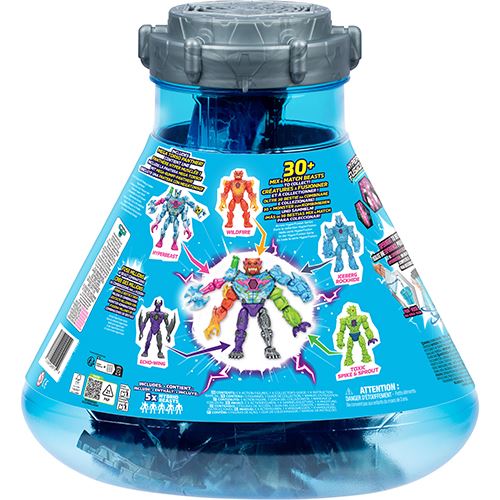 Figuras de Ação Mr Beast Lab Hybrid - Pack 5 Unidades - Moose Toys - Envio Aleatório
