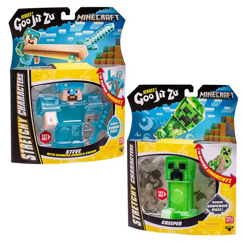 Figuras Goo Jit Zu: Minecraft - Concentra - Envio Aleatório