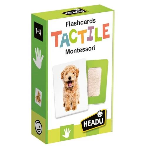 Flashcards Tactile Montessori - Headu
