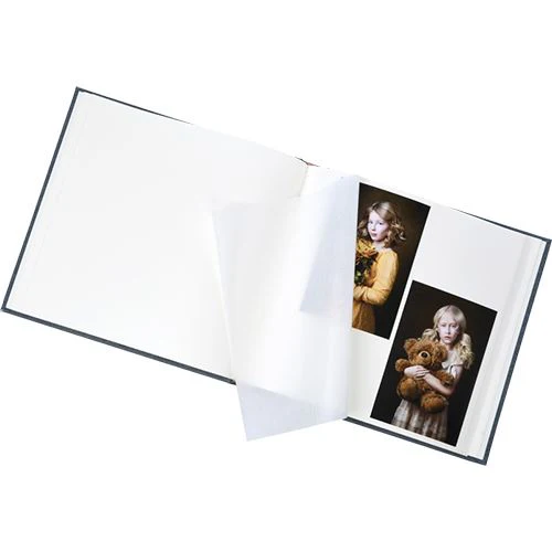 Álbum para Fotografias Focus Base Line 26X25 - 40 Páginas - Preto - Image 2