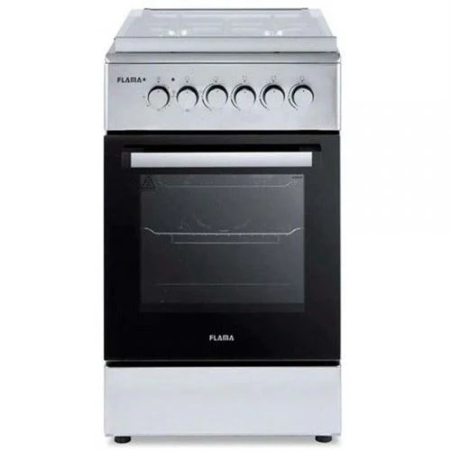 Fogão a Gás Flama 8253FL | 50x60 cm | 4 Bocas | Inox