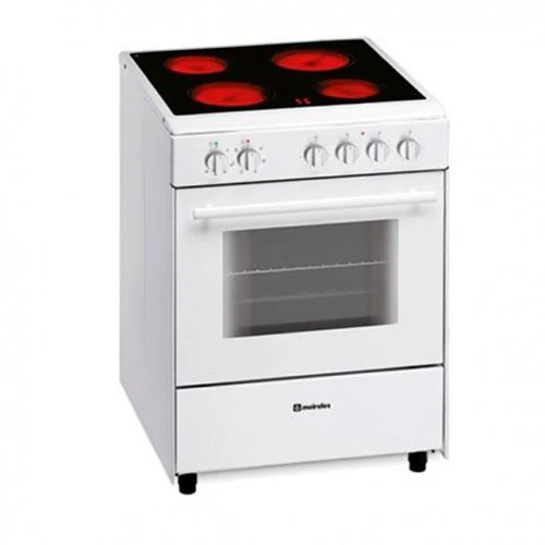 Fogão Meireles E604W.1 | Elétrico | 85x60x60 cm | 4 Zonas | a | Branco - Outlet - Grade B