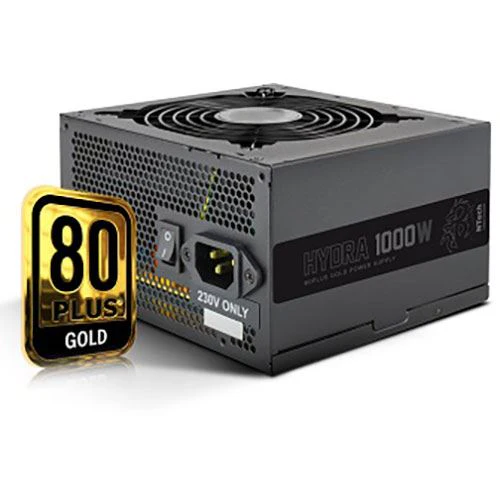Fonte de Alimentação ATX Ntech Hydra RX1000 1000W 80 Plus Gold