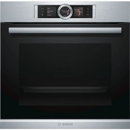 Forno Elétrico Bosch Serie 8 Hbg6764S1 | Pirolítico | 71 L | 59.5 Cm | A+ | Aço Inoxidável - Outlet Loja Benfica - Grade B