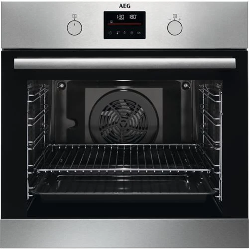 Forno Elétrico Pirolítico Aeg Bpb331161M | 72 L | 59.4 Cm | Inox - Outlet Loja Benfica - Grade B