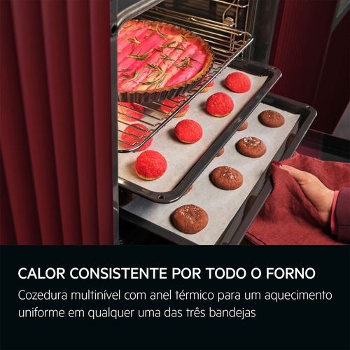Forno Elétrico AEG Series 5000 GU5PB41WSK | Pirolítico | 72 L | 59.4 cm | A++ | Preto - Image 5
